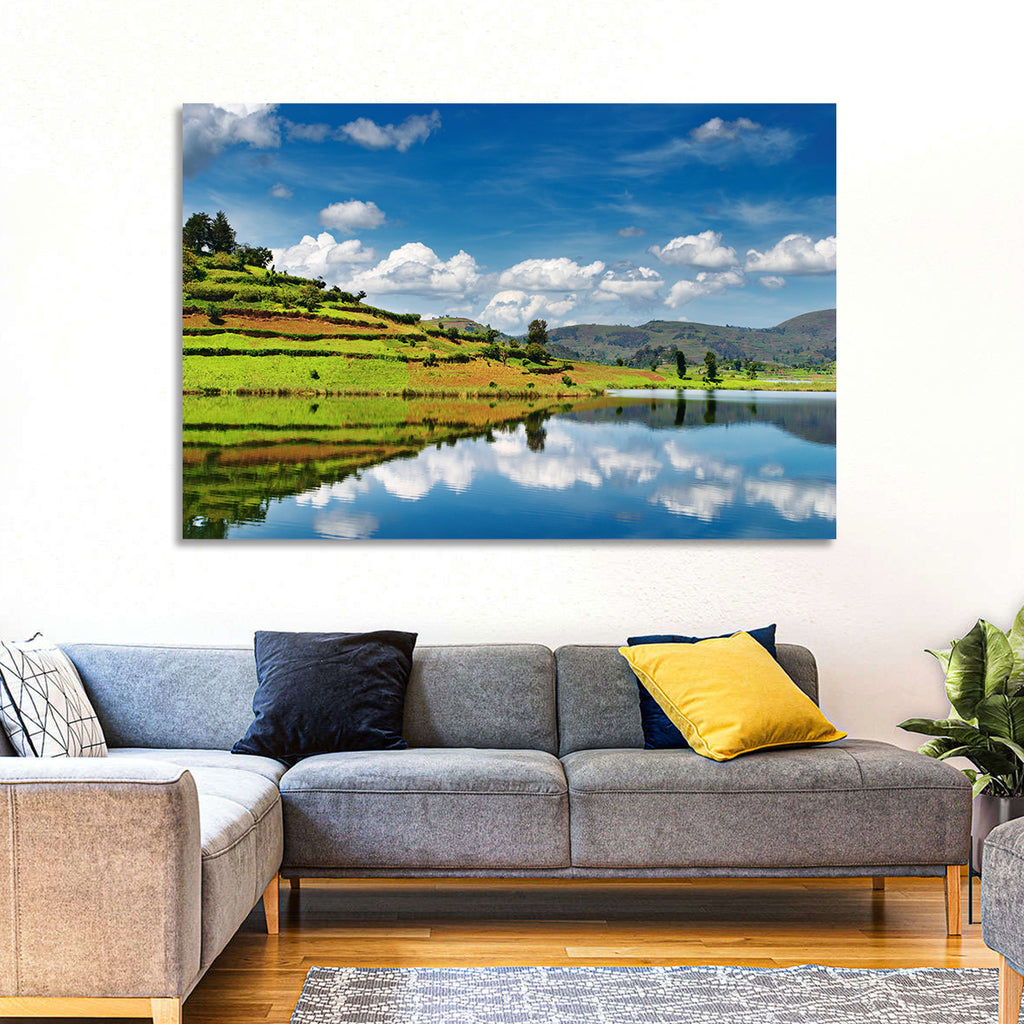 Bunyonyi Lake Reflection Wall Art