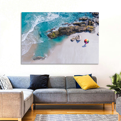 Beach Aerial View Wall Art