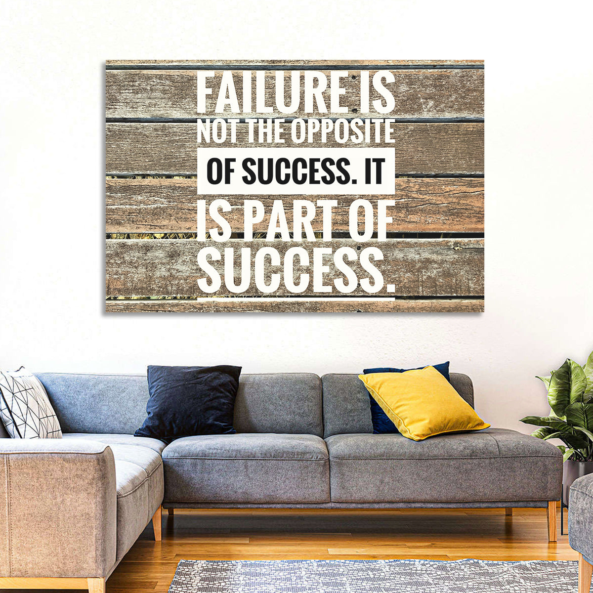 Failure is Part of Success Wall Art