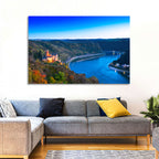 Rhine Valley at Dusk Wall Art