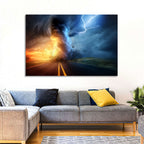 Road to a Twisting Tornado Wall Art