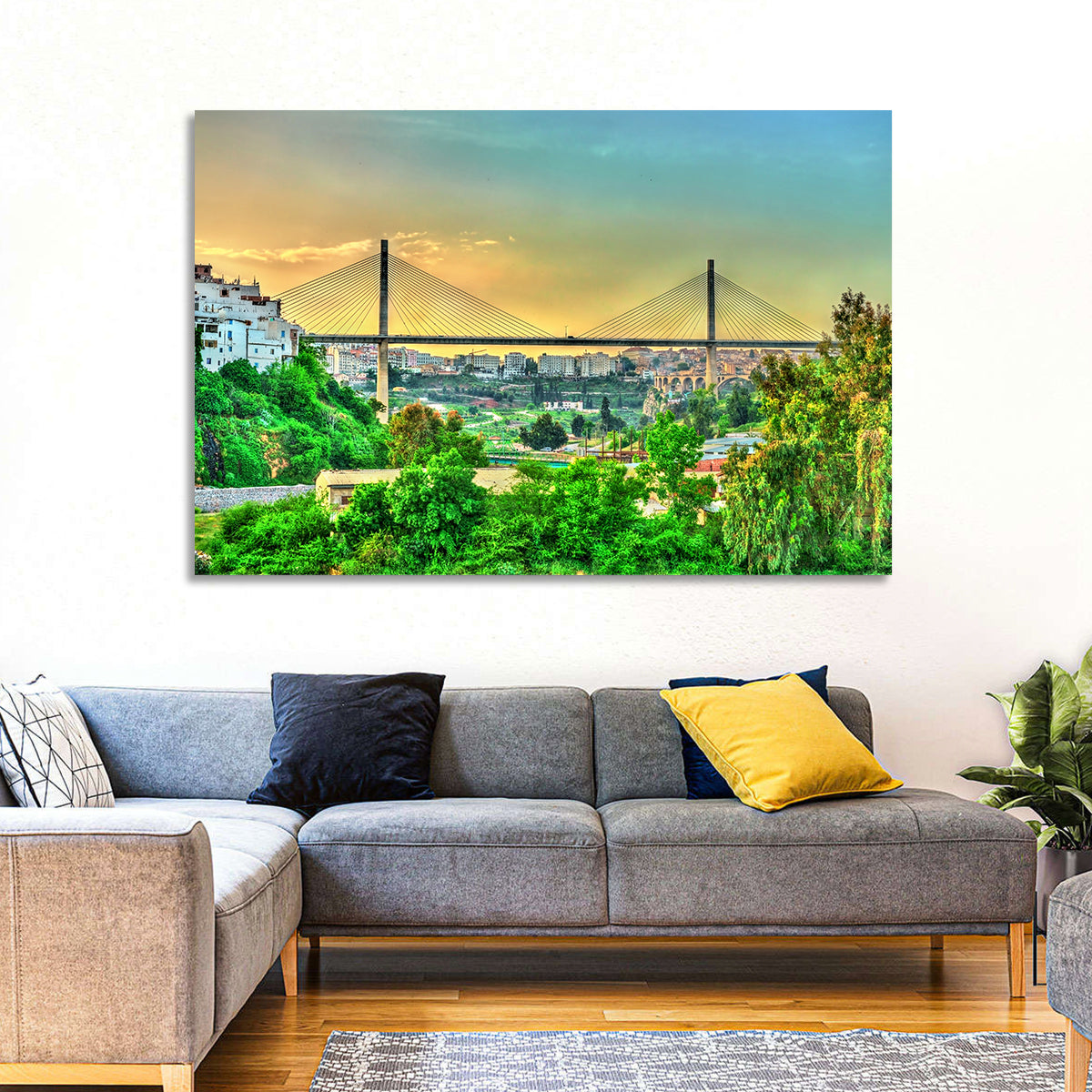 Salah Bey Viaduct at Golden Hour Wall Art