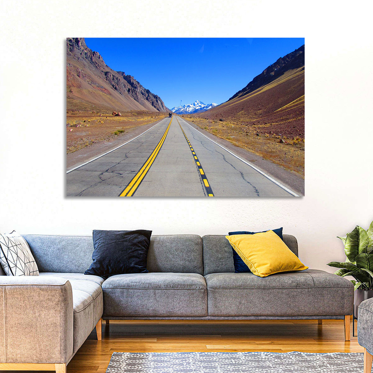Road to Mount Aconcagua Wall Art