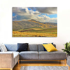 Shamakhi Valley Harvest Fields Wall Art