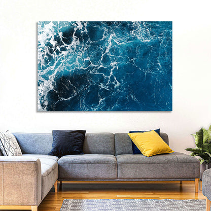 Sea Water Texture Abstract Wall Art