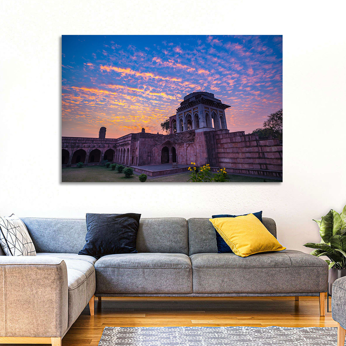 Ashrafi Mahal Sunset Wall Art