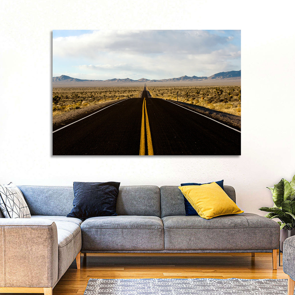 Nevada Desert Highway Wall Art