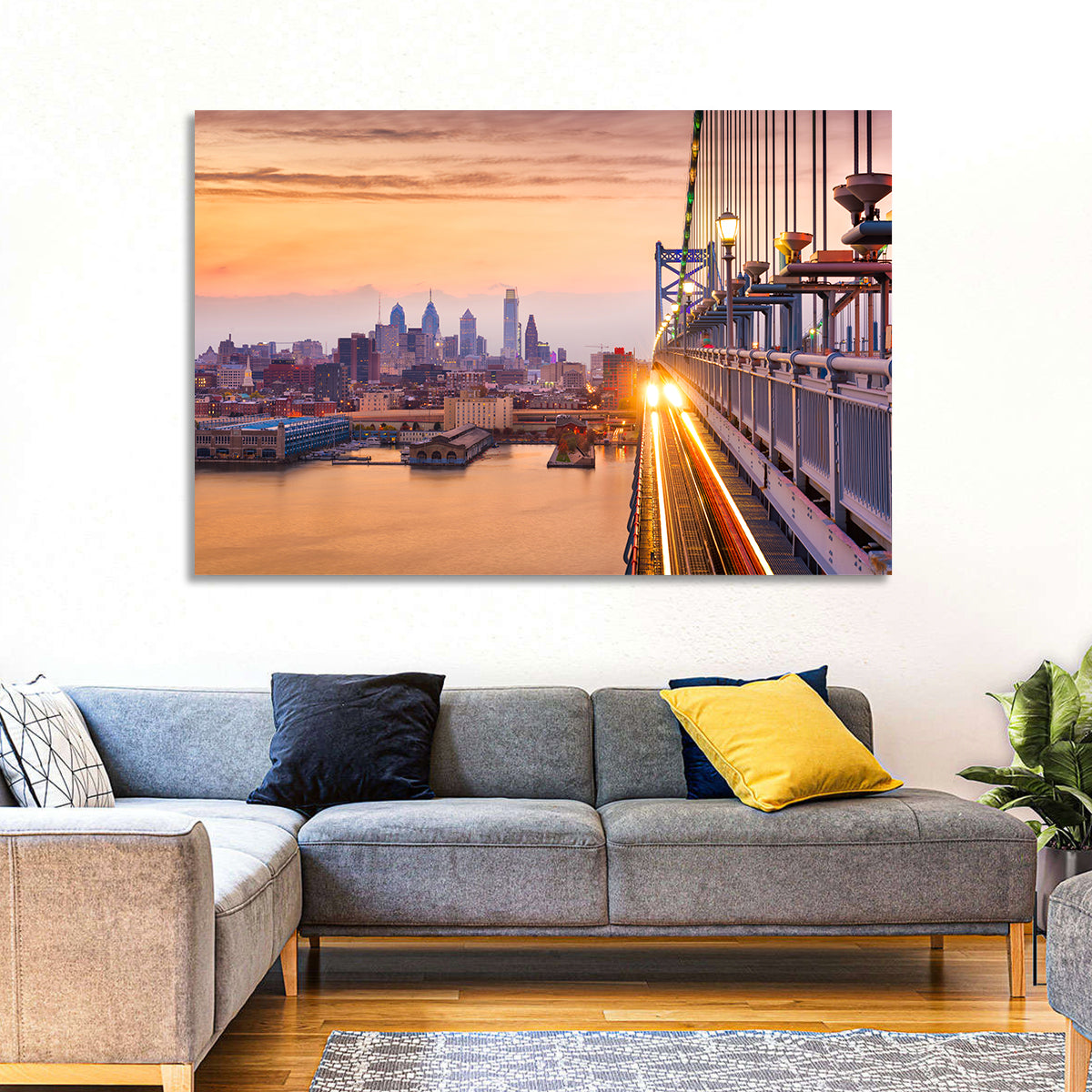 Benjamin Franklin Bridge, Philadelphia Wall Art