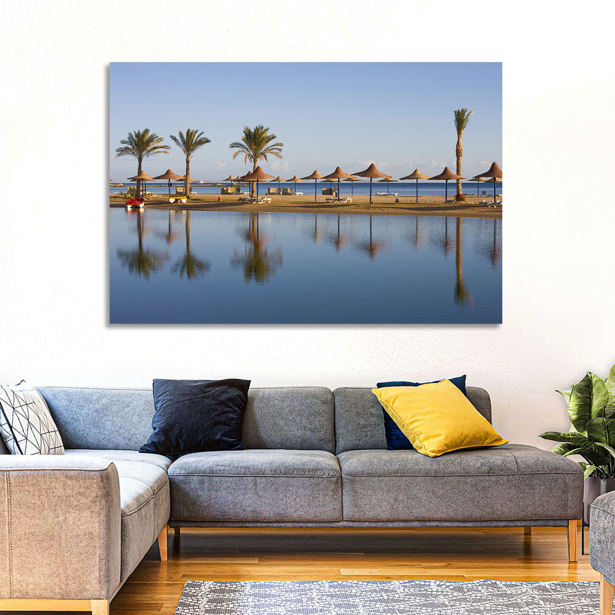 Hurghada Beach Seascape Wall Art