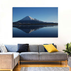 Chungara Lake Reflection Wall Art