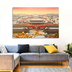 Forbidden City Gateway at Golden Hour Wall Art