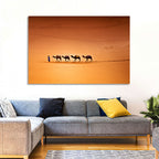 Sahara Camel Caravan Wall Art