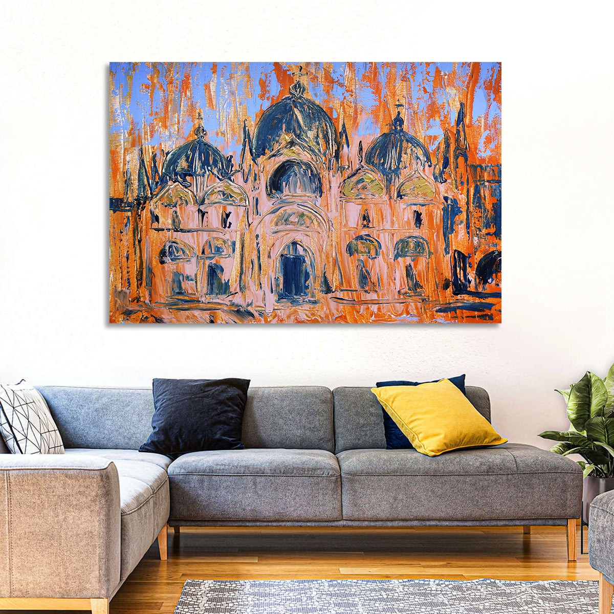 St Mark's Basilica, San Marco Square Wall Art in a room, landscape