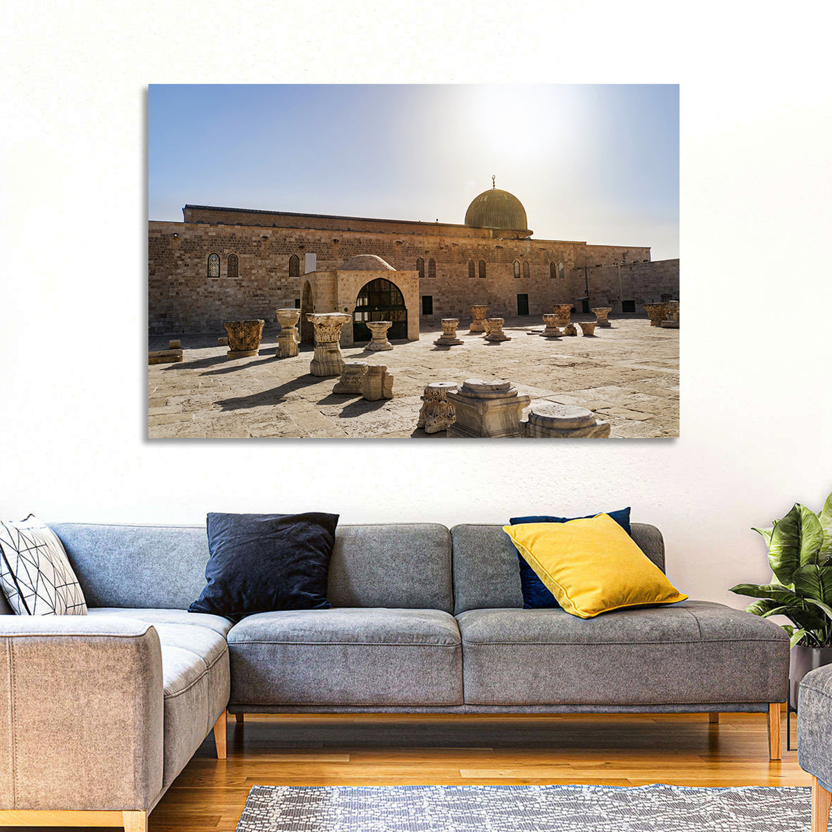 Al-aqsa Mosque Courtyard Wall Art