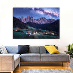 Santa Maddalena Night Sky Wall Art