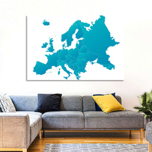 Europe Map I Wall Art