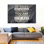 They Are Not Worth It Wall Art