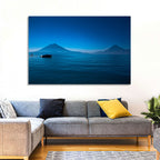 Boat on Lake Atitlán Wall Art