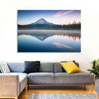 Mount Hood Reflection at Trillium Lake Wall Art