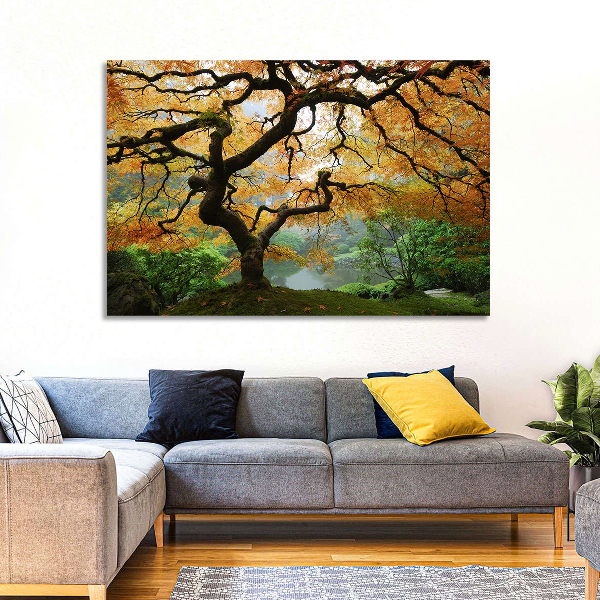 Japanese Autumn Maple Wall Art