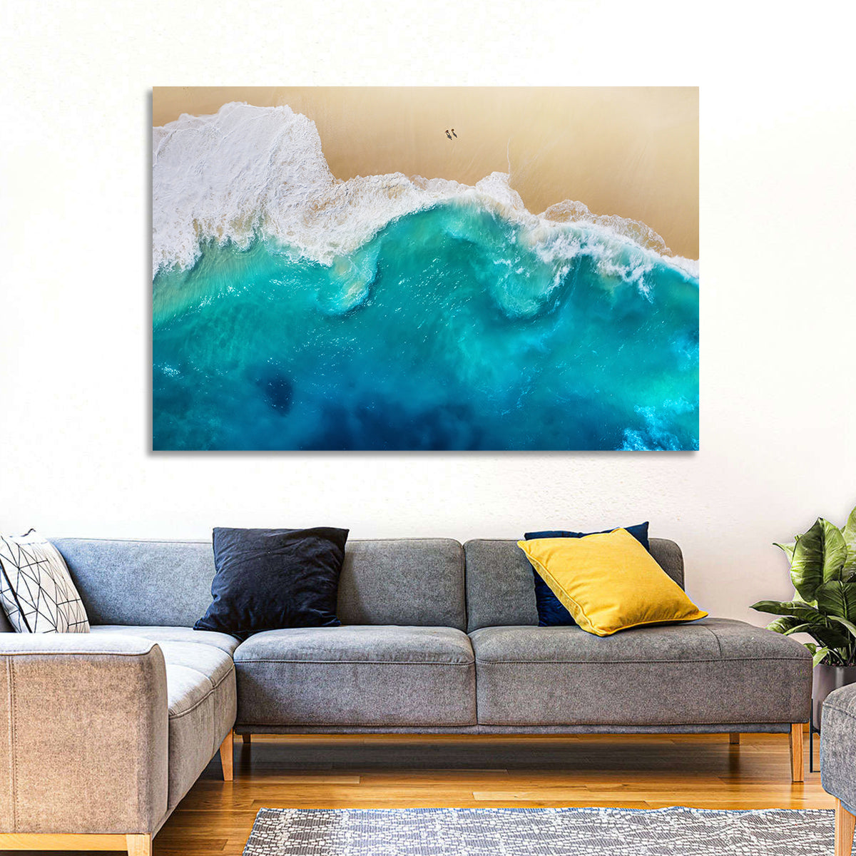 Nusa Penida Aerial Beach Wall Art
