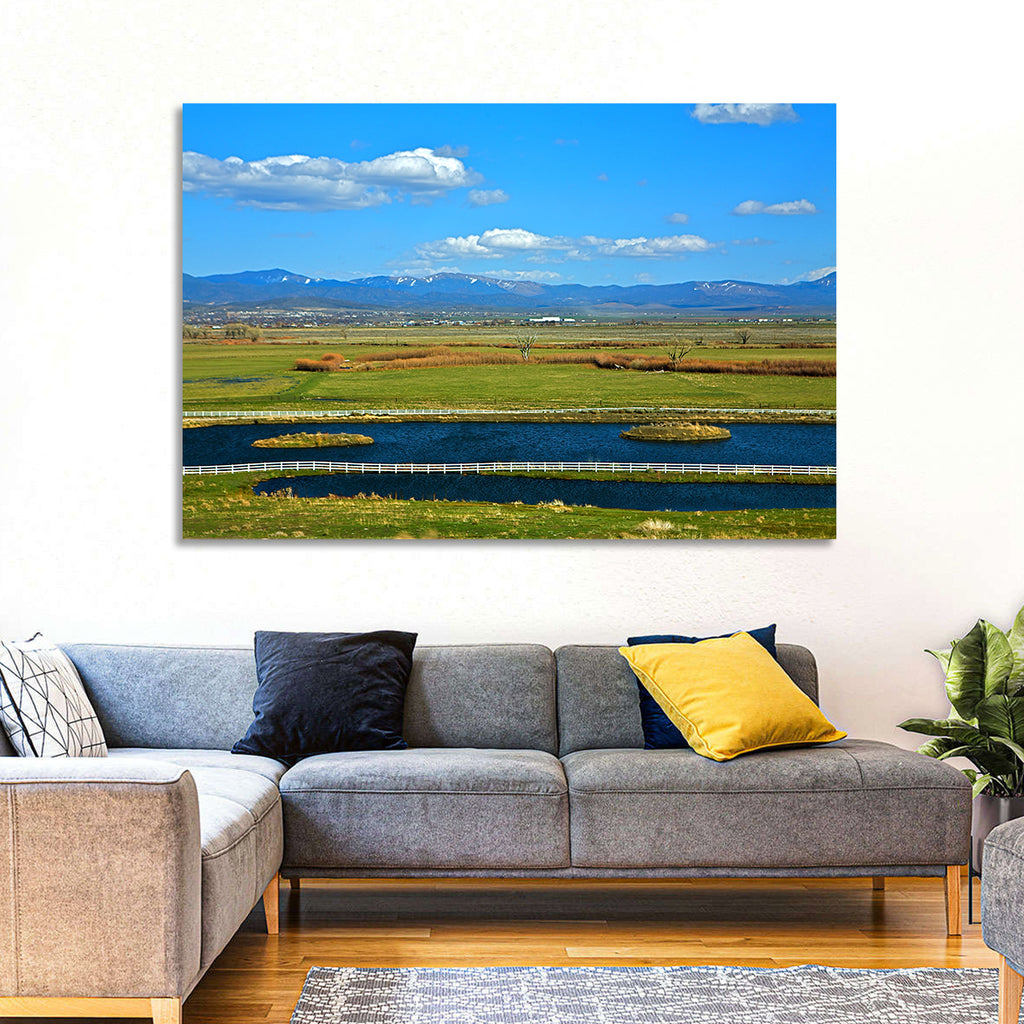 Genoa Township Pond View Wall Art