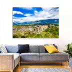 Gjirokastër Fortress Over Drino Valley Wall Art