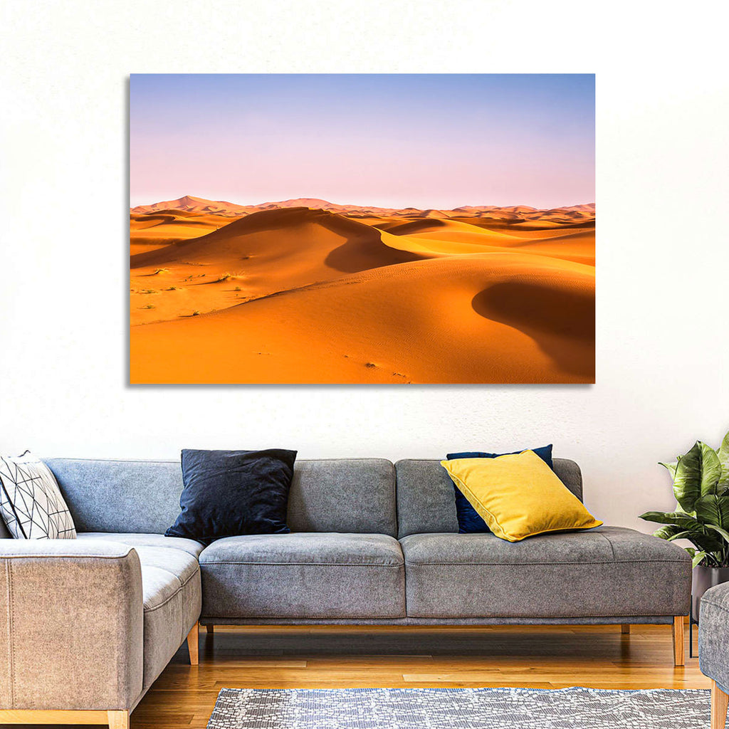Golden Sahara Dunes Wall Art