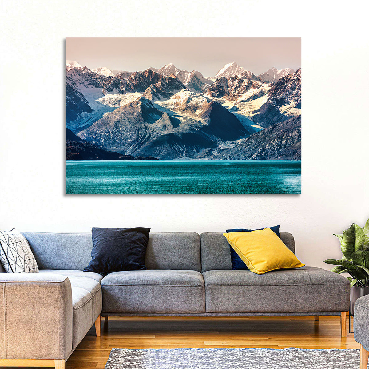 Glacier Bay Turquoise Waters Wall Art