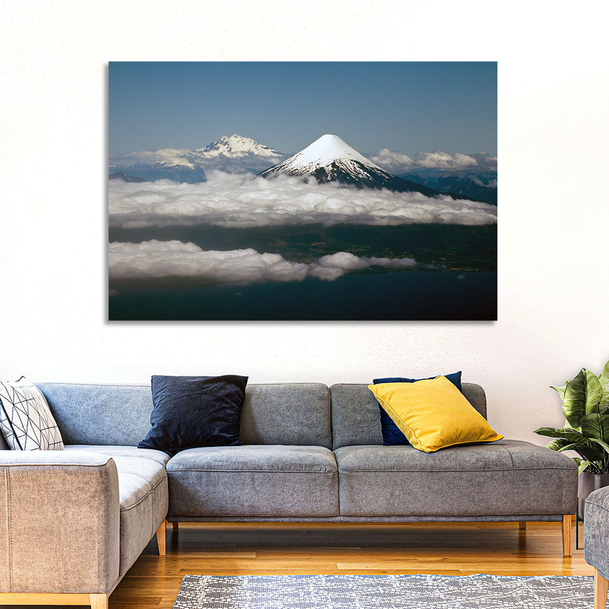 Osorno Volcano, Puerto Varas Wall Art in a room, landscape