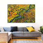 Winding Autumn River Wall Art