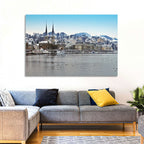 Hofkirche Lucerne Cityscape Wall Art