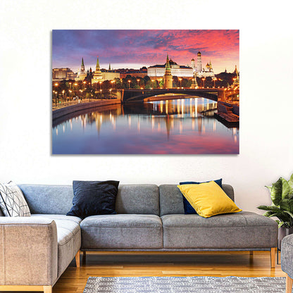 Moscow Skyline Wall Art