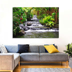 Tabacon Tiered Hot Springs Waterfall Wall Art