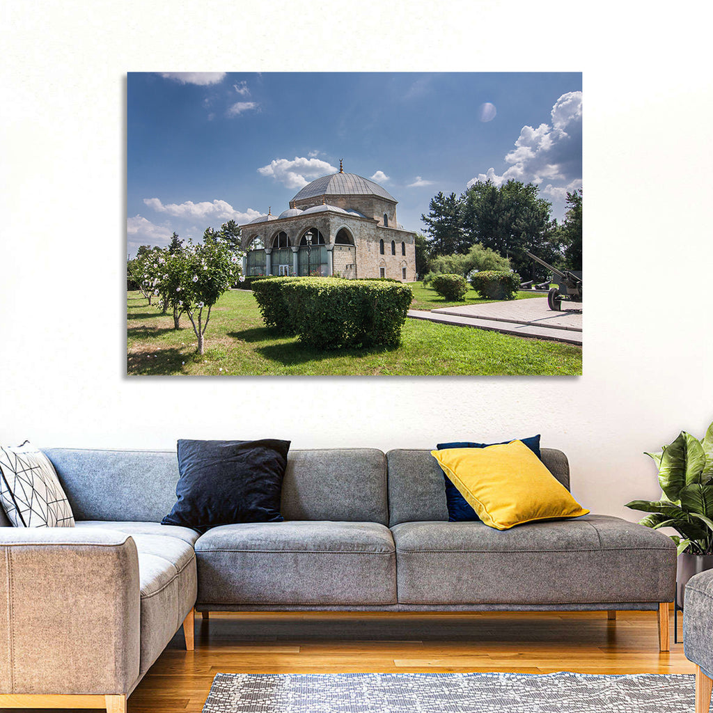 Sunlit Old Mosque in Izmail Wall Art