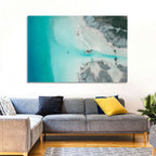 Bacalar Lagoon Aerial Wall Art