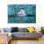 White Boat Wall Art