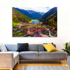 Uzungöl Village Overlook Wall Art