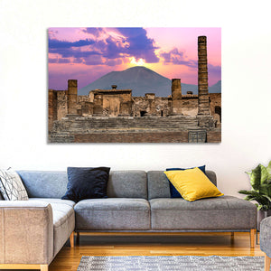 Pompeii & Mount Vesuvius Wall Art