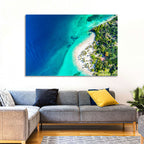 Cayo Levantado Aerial View Wall Art