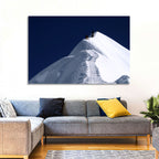 Climbers on a Snowy Himalayan Peak Wall Art