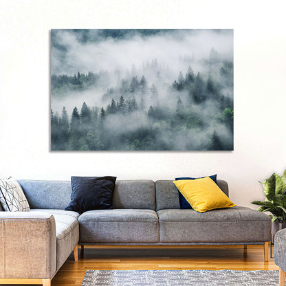 Misty Mountain Forest Wall Art