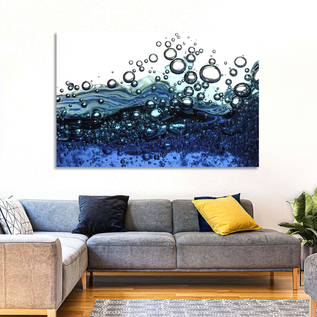 Underwater Bubbles Wall Art