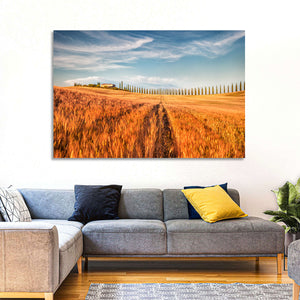 Tuscan Wheat Field Wall Art