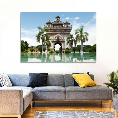 Patuxay Monument Vientiane Wall Art