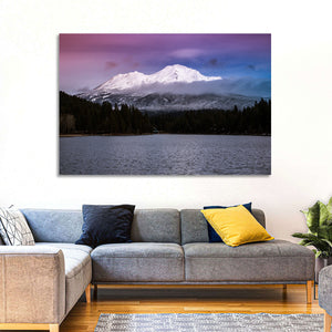 Mount Shasta from Lake Siskiyou Wall Art