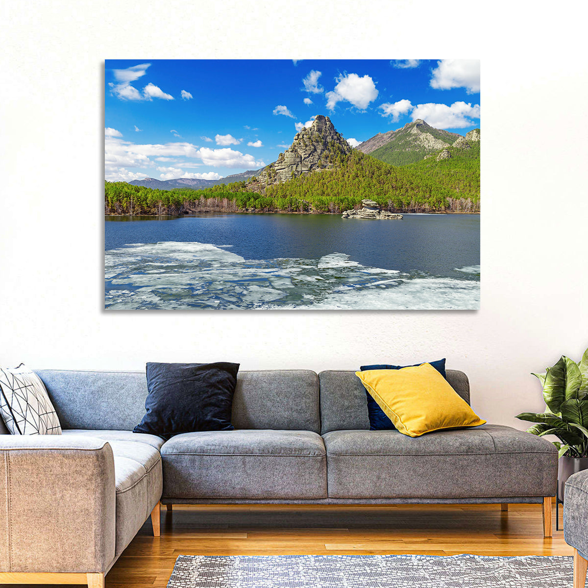 Burabay Lake Zhumbaktas Wall Art in a room, landscape