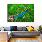 Meadows Lake Aerial Wall Art