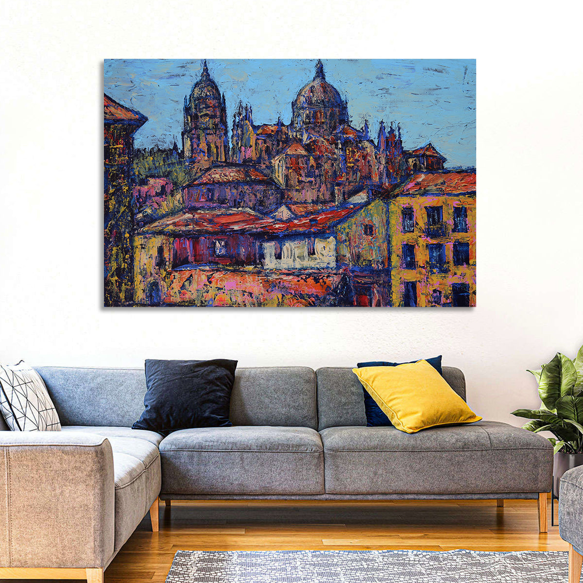 Salamanca Cathedral Rooftops Wall Art