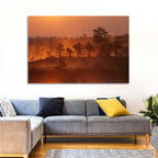 Kakerdaja Bog at Sunrise Wall Art